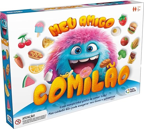 Jogo Meu Amigo Comilão 792434-1 - Pais & Filhos