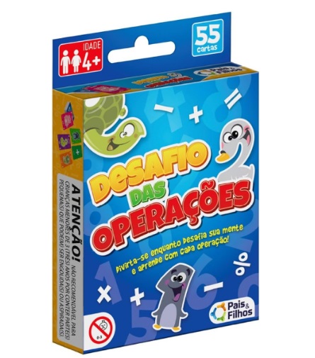 Jogo Desafio das Operações Cartas 792949-1 - Pais & Filhos