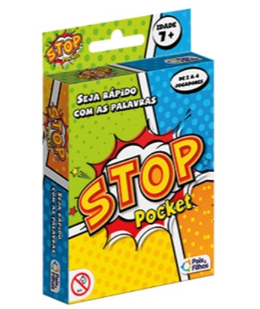 Jogo Stop Pocket em Cartas 794004 - Pais & Filhos