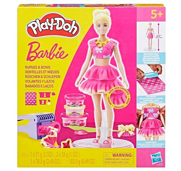 Play Doh Boneca Barbie Evening Out G1361 - Hasbro