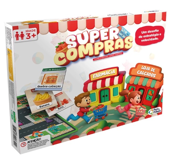 Jogo Super Compras 793823-1 - Pais & Filhos