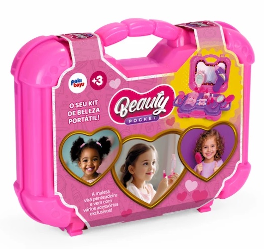Maleta Bancada Beauty Pocket 1256 - Pakitoys