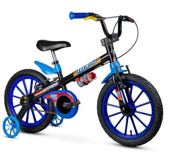 Bicicleta Aro 16" Tech Boys - Nathor