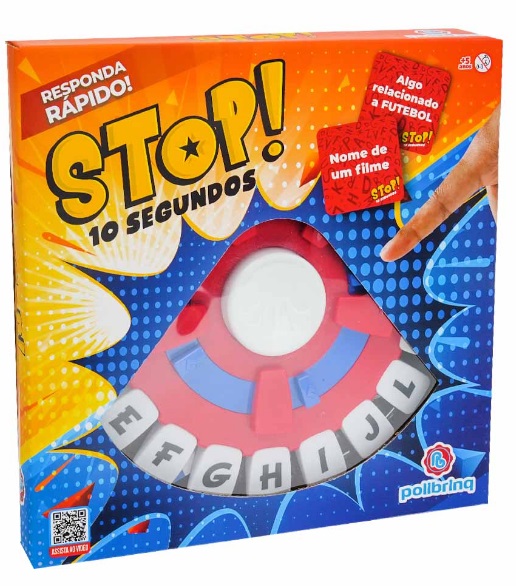 Jogo Stop 10 Segundos PB531 - Polibrinq