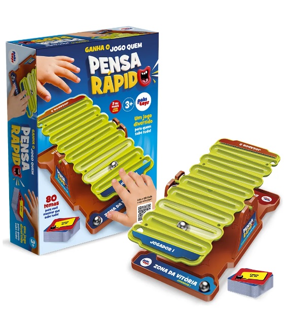 Jogo Pensa Rápido 4104 - Pakitoys
