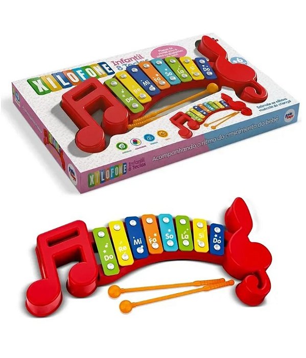 Xilofone Infantil 4083 - Pakitoys