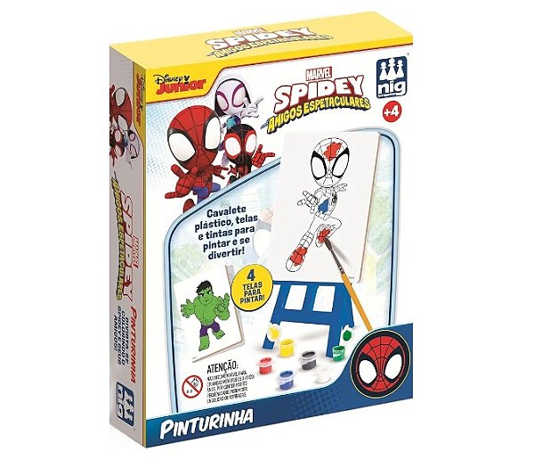 Kit Pinturinha Spidey 4153 - Nig