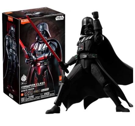 Blokees Boneco Darth Vader Star Wars Champion Class Model Kit 75801 - Polibrinq