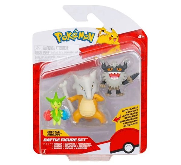 Set Figuras de Batalha Pokémon Sortidas - 3424