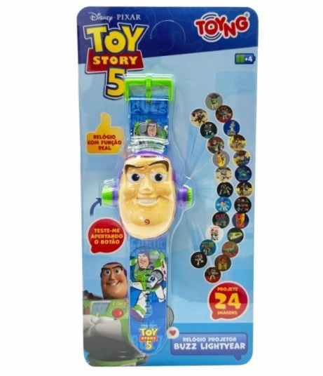 Relógio Projetor Toy Story 5 59575 - Toyng