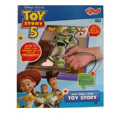 Jogo Missão Remover Toque e Perde Toy Story 5 61379 - Toyng