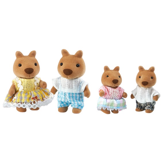 Casinha Feliz Família Capivara ZP01490 - Zoop Toys
