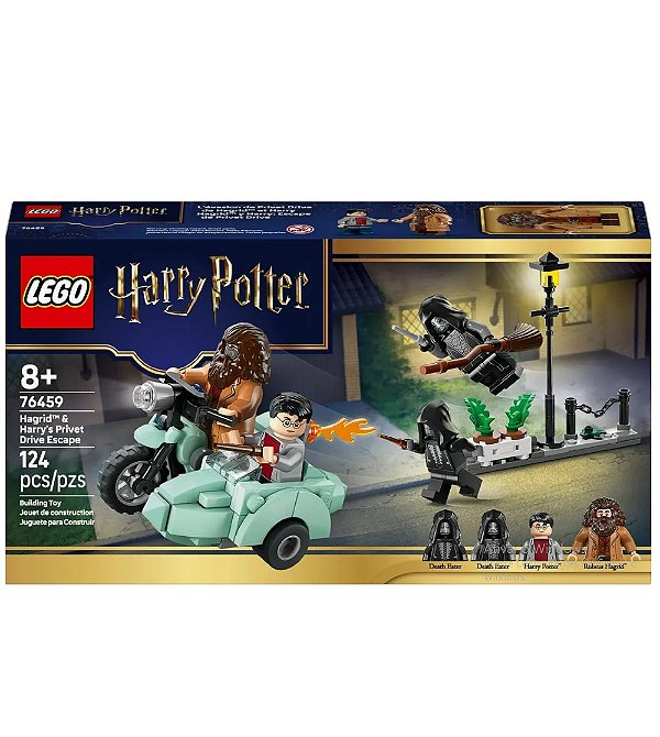 Lego Harry Potter A Fuga de Hagrid e Harry da Rua dos Alfeneiros 76459 - LEGO