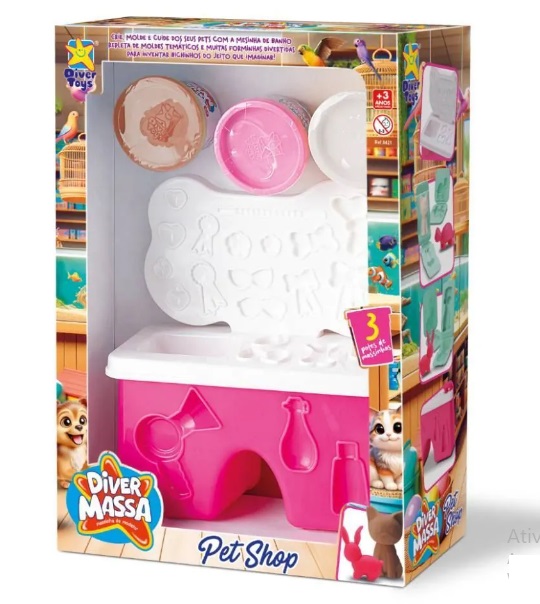 Diver Massa Pet Shop 8421 - Divertoys