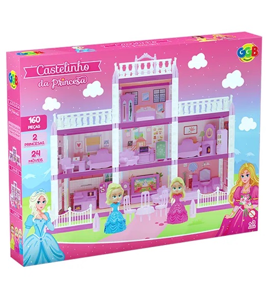 Castelinho da Princesa 425 - GGB Brinquedos