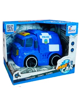 Mini Car Polícia CRF-662PL - Fênix