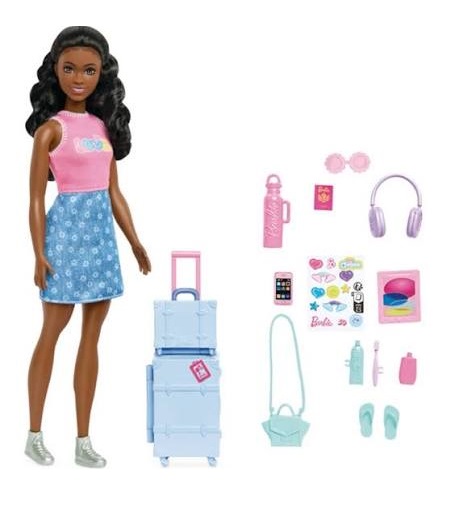 Boneca Barbie Family Brooklyn Aventuras Ilimitadas JMJ48 - Mattel
