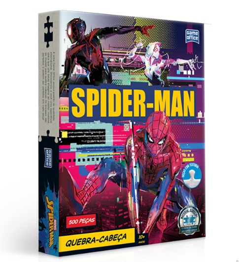 Quebra-Cabeça 500 Peças Spiderman 3405 - Toyster