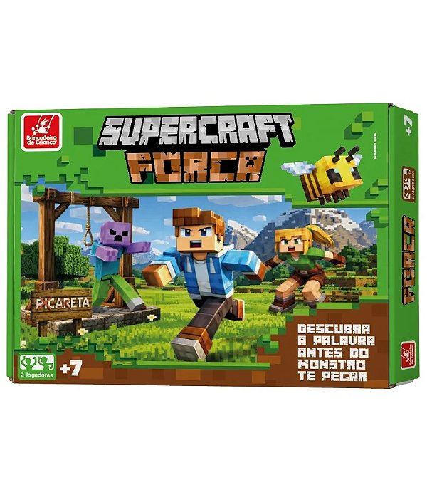 Jogo Forca Supercraft 8084 - Brincadeira de Criança