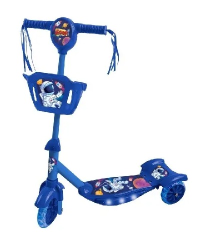Patinete Mini Azul Astronautas ZP01398 - Zoop Toys