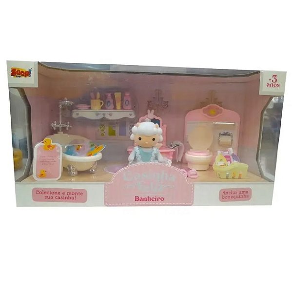 Casinha Feliz Banheiro ZP01059 - Zoop Toys