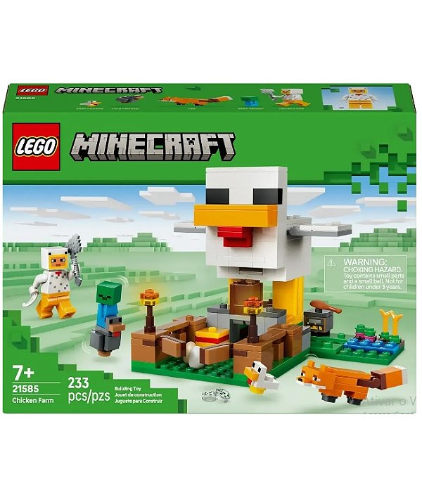 Lego Minecraft Fazenda das Galinhas 21585 - LEGO