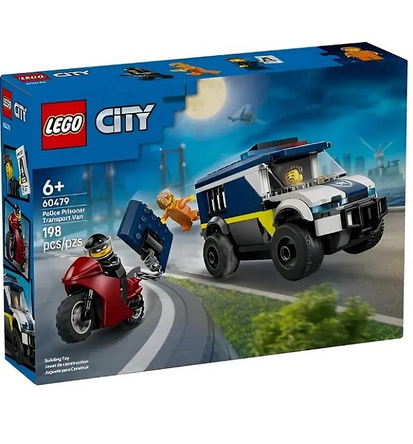 Lego City Van de Transporte de Prisioneiros da Polícia 60479 - LEGO