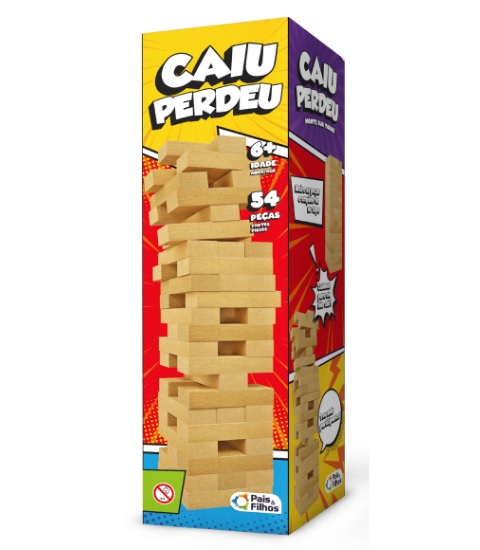 Jogo Caiu Perdeu 7460.1 - Pais & Filhos