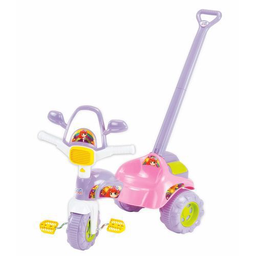 Tico-Tico Meg Rosa com haste - Magic Toys