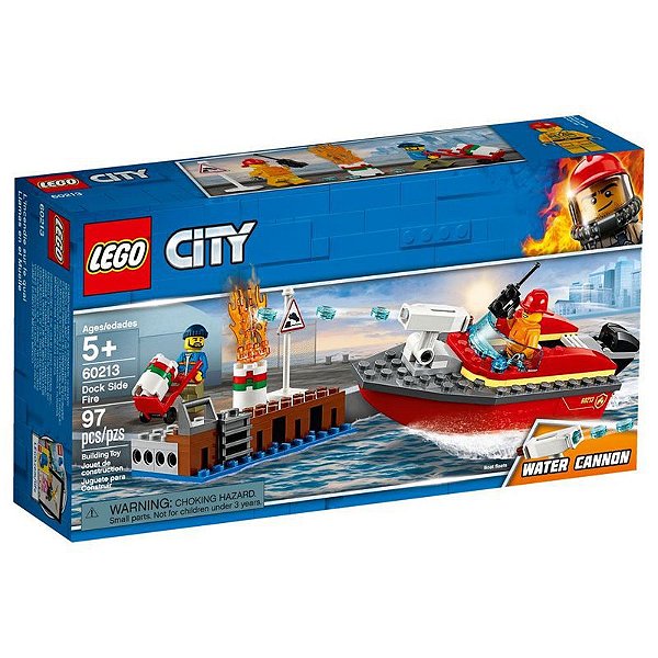 LEGO City Incêndio na Doca 60213 - Lego