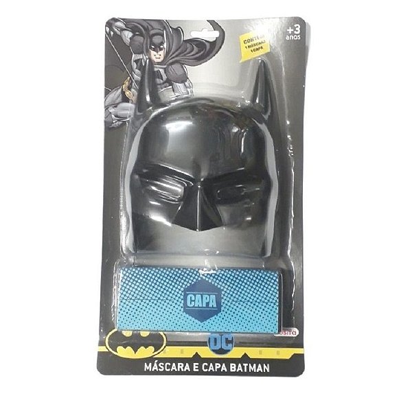 Kit Capa e Máscara Batman 9508 - Rosita