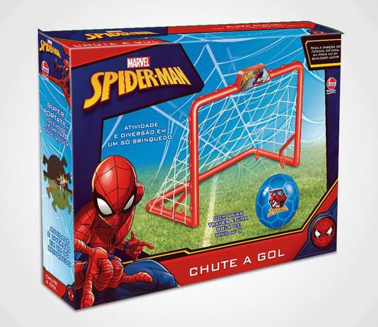 Chute a Gol Spider-Man Homem-Aranha 2046 - Líder Brinquedos