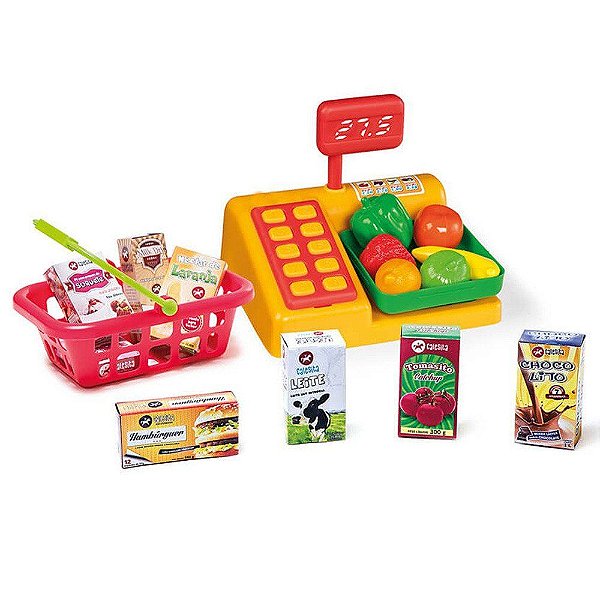 Balança e Cesta de Compras 0309 - Tateti Calesita