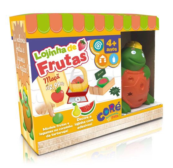 Kit Massinha Lojinha de Frutas Coré - Toyster