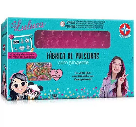 Fábrica de Pulseiras da Luluca com Pingentes - Estrela