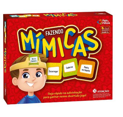 Jogo Fazendo Mímicas 0987 - Pais & Filhos