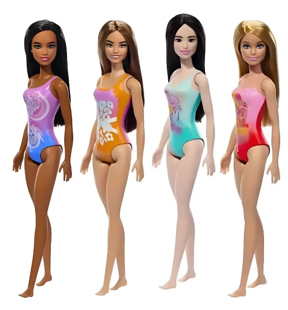 Boneca Barbie Moda Praia DWJ99 Sortidas - Mattel