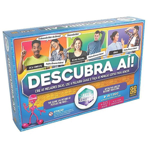 Jogo Descubra Aí 03994 - Grow
