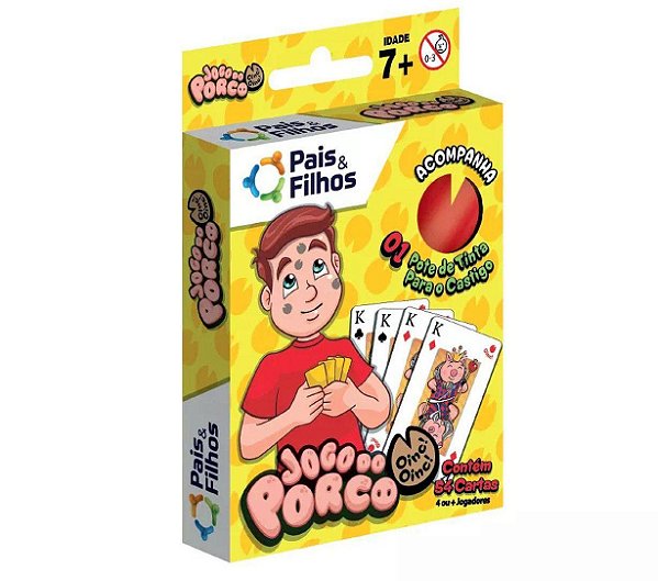 Jogo do Porco Cartas 0864.1 - Pais & Filhos