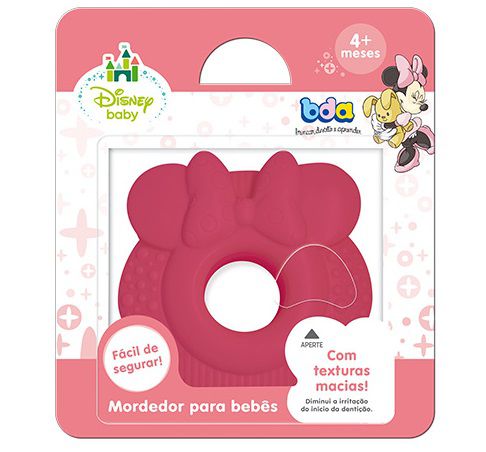 Mordedor Disney Baby Rosa 2595 - BDA Toyster