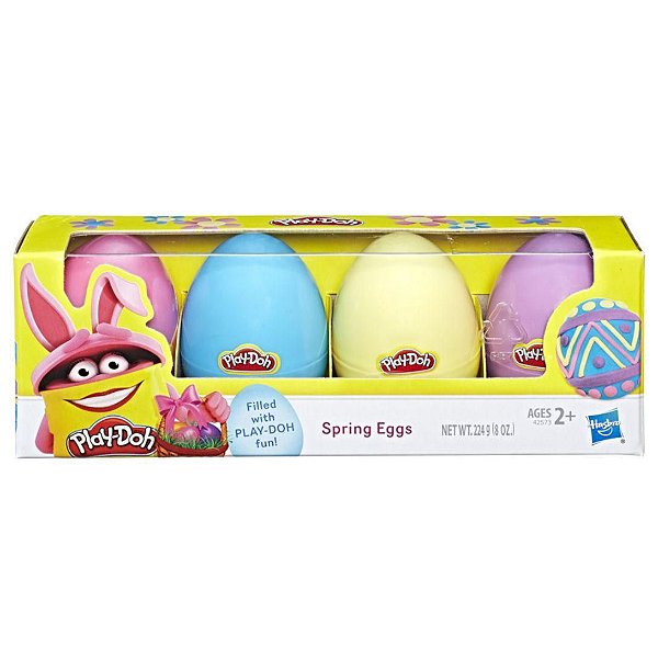 Massinha Play Doh Pack com 4 Ovinhos de Páscoa 42573 - Hasbro