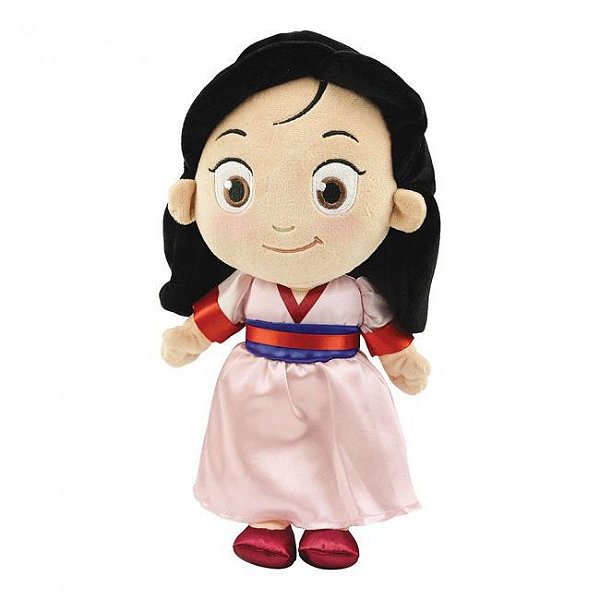 Boneca Princesa Disney Mulan em Plush 4344 - DTC