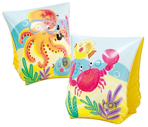 Boia de Braço Infantil Peixinho 23x15Cm 58652 - Intex