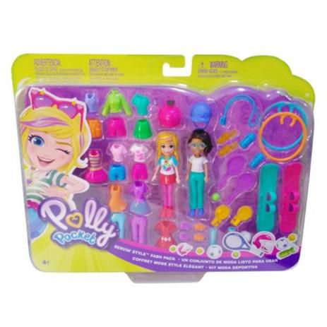 Polly Pocket Kit Grande Moda Esportiva GGJ48 - Mattel