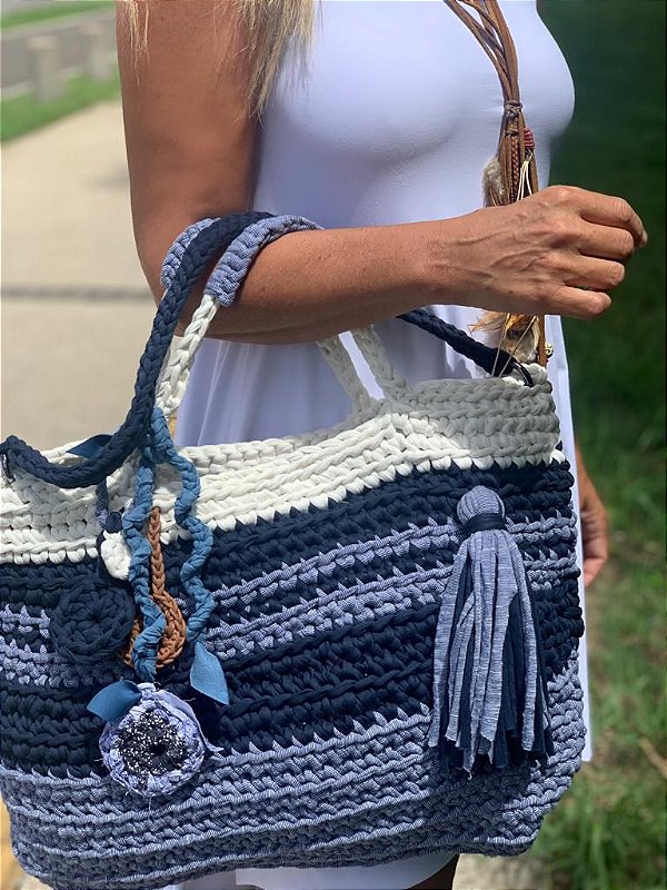 crochet boho bolsa
