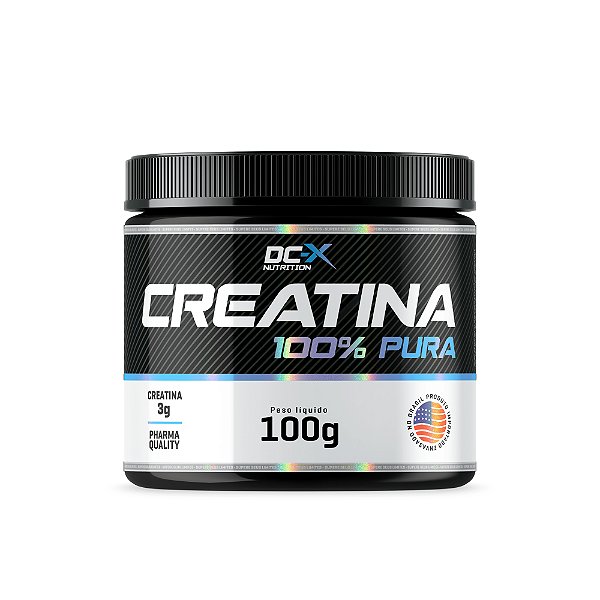 CREATINA 100% PURA (100g) - DCX NUTRITITON