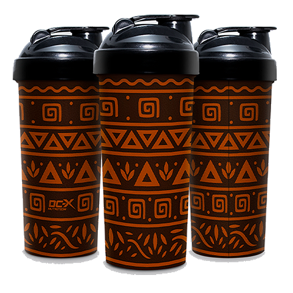 Coqueteleira DCX Nutrition Tribal Afro – Edição Cultura (600ml)