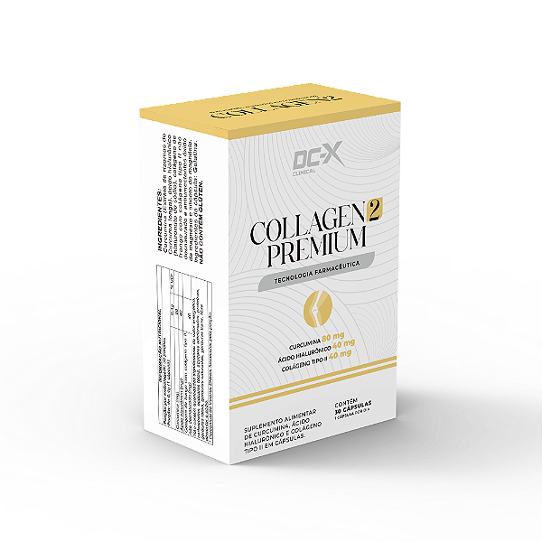 COLLAGEN TIPO 2 PREMIUM (30 CAPS) – DCX NUTRITION | LINHA CLINICAL