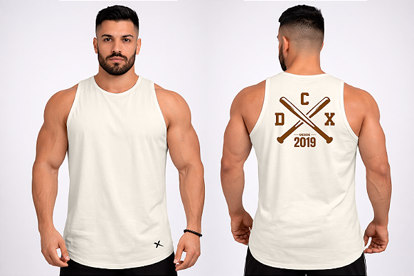 REGATA MACHÃO - DCX TACOS OFF WHITE