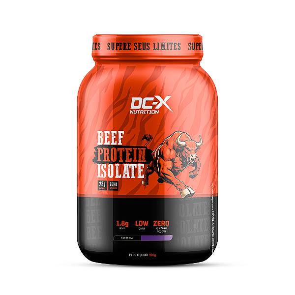 Beef Protein Isolate DCX Nutrition 900g | Proteína Bovina Isolada Zero Lactose